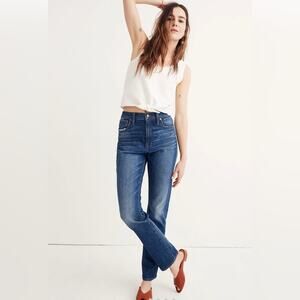 Madewell The High-Rise Slim Boyjean Size 25